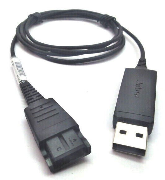 JABRA CABLE USB LINK 230, PARA JABRA QD, NEGRO - SMART BUSINESS