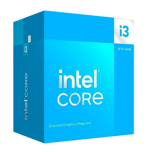 Procesador Intel Core I3-14100F 3.50/4.70Ghz, 12 Mb Intel Smart Caché, Lga1700, 58W/110W - SMART BUSINESS