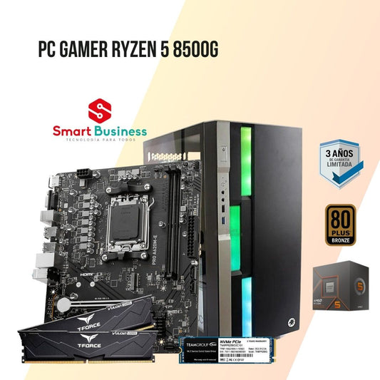 Pc Gamer Amd Ryzen™ 5 8500G - A620M Ddr5 - SMART BUSINESS