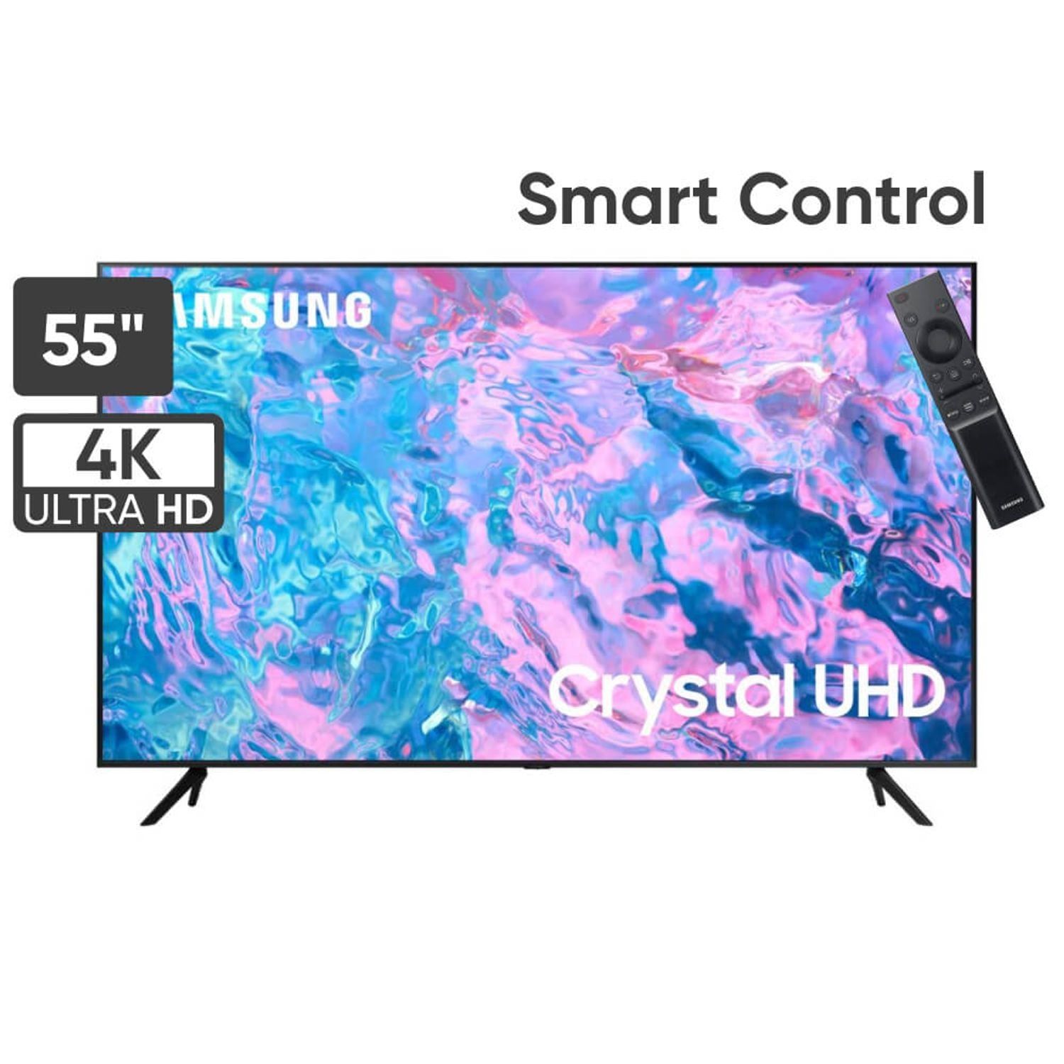 Televisor Samsung Crystal Uhd 4K 55 Smart Tv Un55Au7000Gxp - SMART BUSINESS
