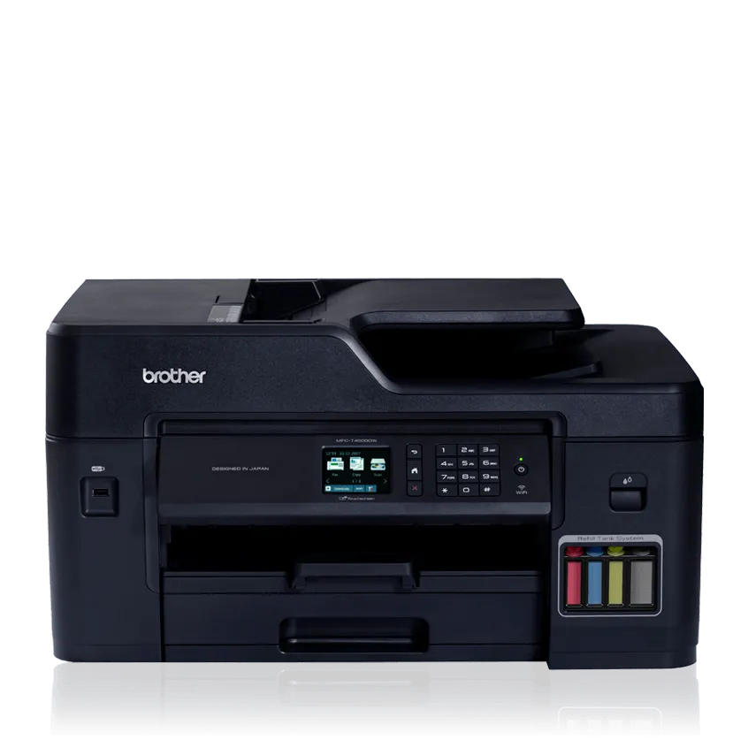 Impresora Brother Multifuncional T4500Dw,Foramto A3, 3 En Uno, C/ Tanque Imprime Escanea Fotocopia (Mfc-T4500Dw) - SMART BUSINESS