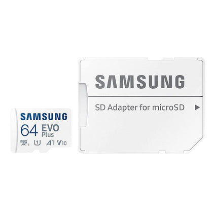 MEMORIA FLASH SAMSUNG EVO PLUS + ADAPTADOR MICROSDXC 64GB, UHS-I, U1, CLASS10 - SMART BUSINESS