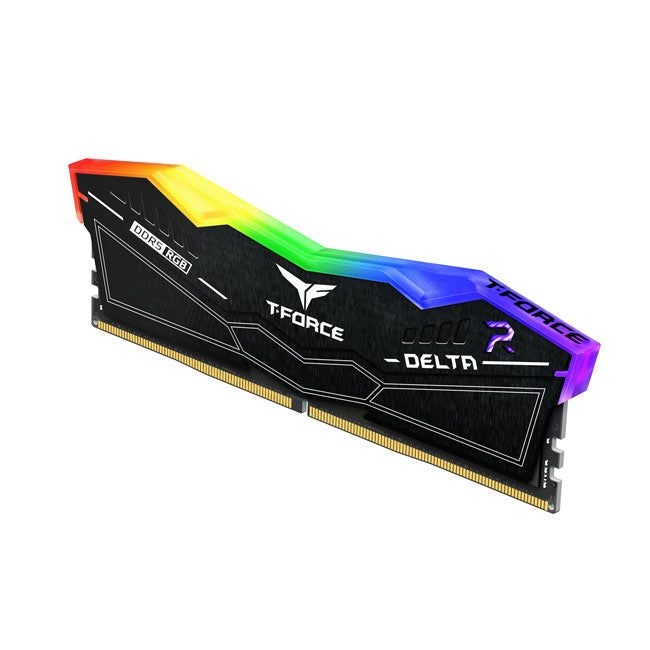 MEM RAM TEAMGROUP T-FORCE DELTA RGB, BLACK, 16GB DDR5 5200 MHZ. - SMART BUSINESS