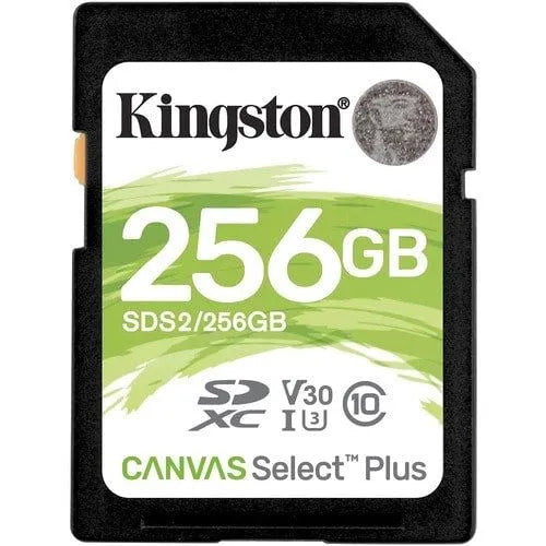 Kingston Sdxc Kingston Canvas Select Plus Sds2 - 256Gb - Class 10/Uhs-I (U3) - 1 Paquete(S) - 100Mb/S Leer - 85Mb/S Escribir - Toda La Vida Útil Garantía
Menos - SMART BUSINESS