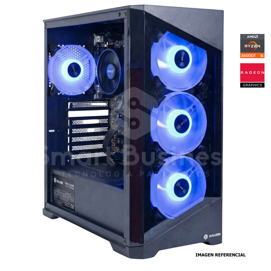 CPU Ryzen 5 5600GT · B550M-A PRO · 16GB (2×8GB) DDR4 3200 · SSD M2 512GB