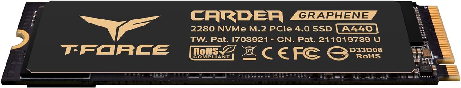 UNIDAD DE ESTADO SOLIDO TEAMGROUP T-FORCE CARDEA A440 1TB M.2 2280 PCIE GEN 4.0X4 CON NVME - SMART BUSINESS