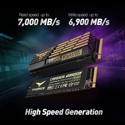 DISCO SOLIDO SSD 2TB TEAM GROUP T-FORCE CARDEA A440 M.2 2280 PCIEX GEN 4*4 NVME - SMART BUSINESS