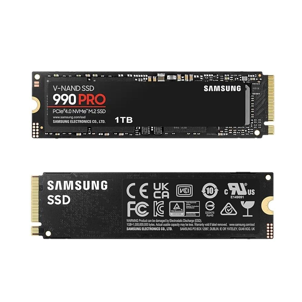 UNIDAD EN ESTADO SOLIDO SAMSUNG 990 PRO 1TB M.2 2280, PCIE GEN 4.0 X4, NVME 2.0 - SMART BUSINESS