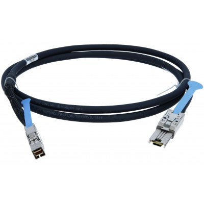 HPE MINI-SAS HIGH DENSITY TO MINI-SAS - CABLE EXTERNO SAS - 4X SHIELDED MINI MULTILANE SAS (SFF-8088) DE 26 PINES (M) A 36 PIN 4X MINI SAS HD (SFF-8644) (M)