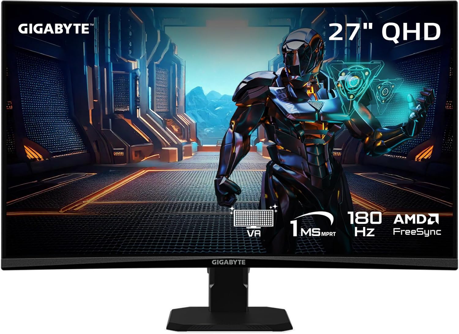 MONITOR GIGABYTE 27 GB GS27QCA 2K 1MS 180HZ