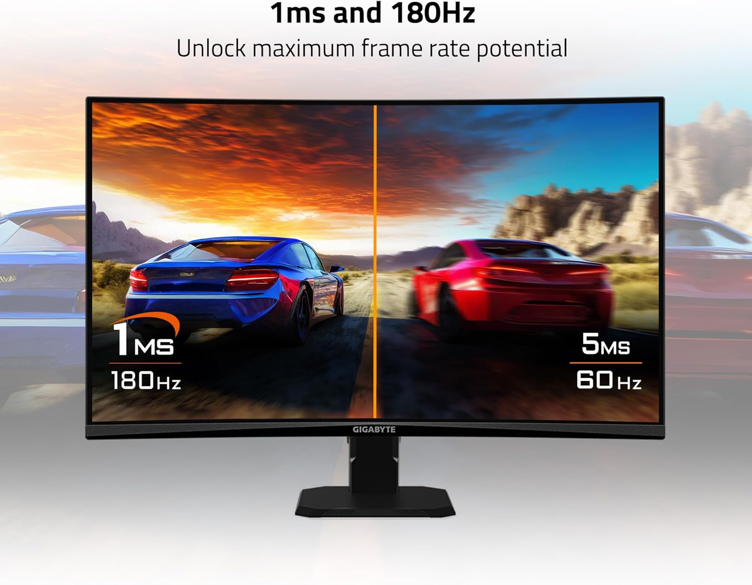 MONITOR GIGABYTE 27 GB GS27QCA 2K 1MS 180HZ