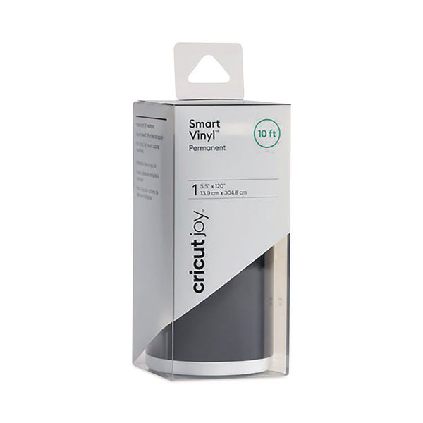 CRICUT | VINILO PERMANENTE SMART | COLOR PLATA METÁLICO | ROLLO DURABLE 13.9CM X 3M