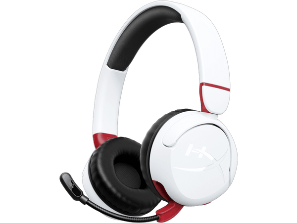 AURICULARES INALÁMBRICOS HYPERX CLOUD MINI KIDS BLANCOS CÓMODOS Y LIGEROS 7G8F2AA