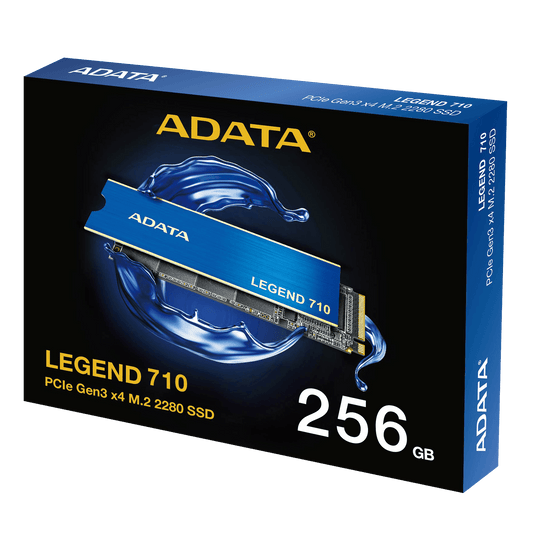Ssd Adata Legend 710 256Gb M.2 Pcie Nvme Aleg-710-256Gcs - SMART BUSINESS