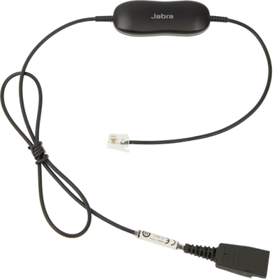 JABRA CABLE GN1216, QD MACHO - RJ-9 MACHO, 80CM, PARA AVAYA 96XX/16XX