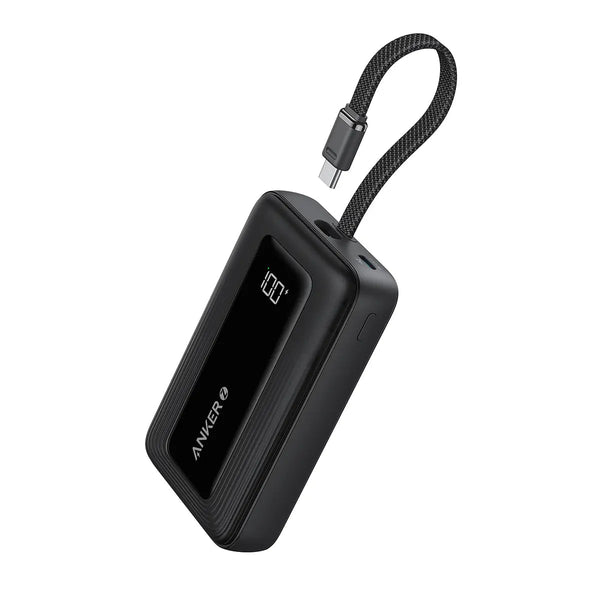 CARGADOR PORTÁTIL ANKER POWER BANK A1688H11 10000 MAH USB-C 30W CABLES INCORPORADOS