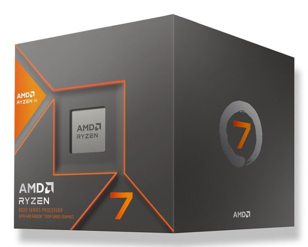 Procesador AMD Ryzen 7 8700G con AMD Radeon Graphics, Socket AM5, 5.10GHz, 8 Núcleos, 24MB Caché - Incluye Disipador
