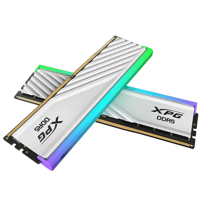 ADATA XPG LANCER BLADE 16GB DDR5 6000MHZ CL36 RGB – MEMORIA RAM PARA GAMING Y WORKSTATION, BLANCO