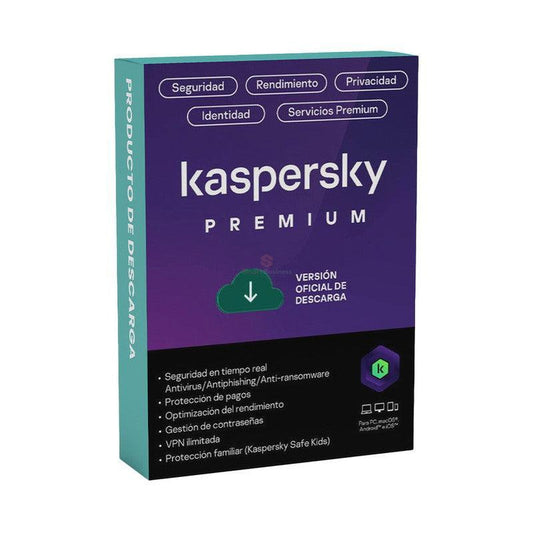 KASPERSKY PREMIUM 1PC 1AÑO - KL1047DDAFS