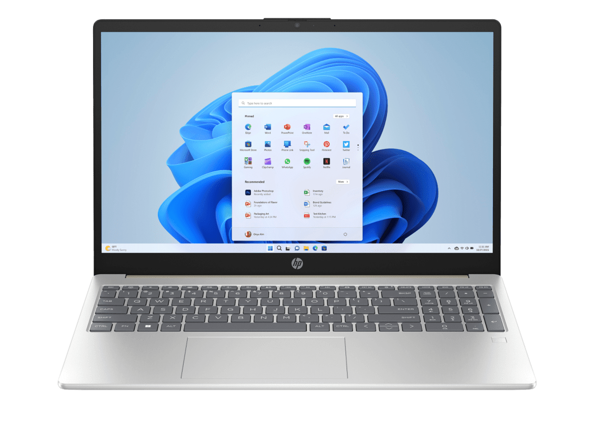 LAPTOP HP 15-FD0254LA 15.6″ INTEL CORE I5-1334U 4.6 GHZ, 8 GB DDR4, 512 GB SSD, GRÁFICOS INTEL IRIS XE, WINDOWS 11, DISEÑO ELEGANTE Y LIGERO