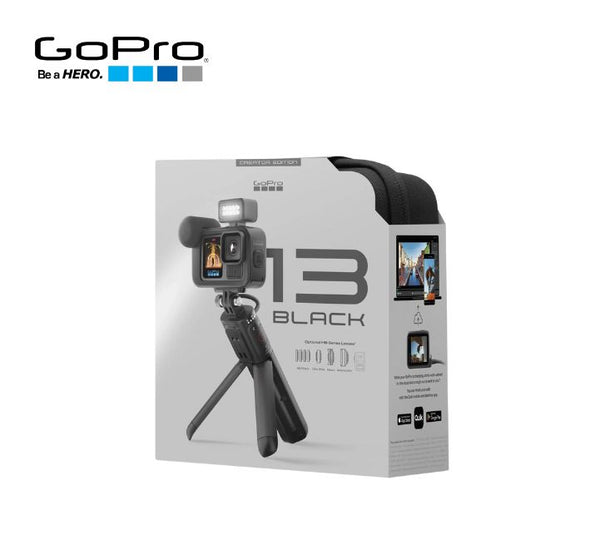 GOPRO HERO13 BLACK CREATOR EDITION (CHDFB-131-TH) – CÁMARA 5.3K60 CON HYPERSMOOTH 6, BATERÍA ENDURO + VOLTA GRIP, MEDIA MOD, LIGHT MOD, MAGNETIC LATCH Y ESTUCHE
