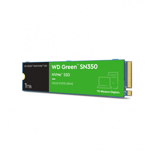 Unidad De Estado Solido Wd Green Sn350 Nvme 1Tb M.2 2280, Pcie Gen3 X4 Nvme V1.3