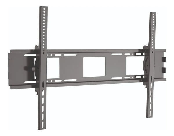RACK FIJO CON INCLINACIÓN AJUSTABLE PARA TV DE 42” A 100”, SOPORTE RESISTENTE, INSTALACIÓN SEGURA EN PARED IDEAL PARA ENTRETENIMIENTO Y ESPACIOS TECNOLÓGICOS