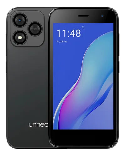 UNNECTO BOLT1 UB010 DS - SMARTPHONE NEGRO CON 4GB RAM (2+2GB), 32GB + 64GB ALMACENAMIENTO, RENDIMIENTO FLUIDO PARA USO DIARIO Y MULTIMEDIA