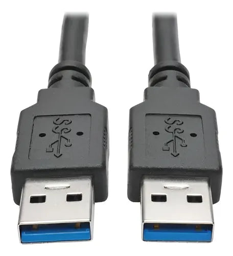 CABLE USB 3.0 TRIPP-LITE U320-006-BK, NEGRO, SUPERSPEED, A/A, 1.83 MTS, 28/24 AWG.