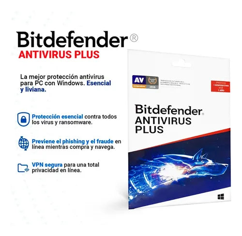BITDEFENDER TOTAL SECURITY 2018 - LICENCIA DE SUSCRIPCIÓN (1 AÑO) - 5 DISPOSITIVOS - DESCARGA