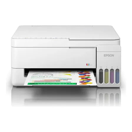 Impresora multifuncional Epson EcoTank L3352 color blanco
