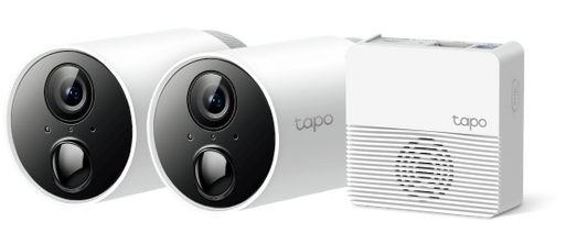 Tapo C400S2 - TAPO C400S2 SMART WIRE-FREE SECURITY CAMERA SYSTEM, 2-CAMERA SYSTEM