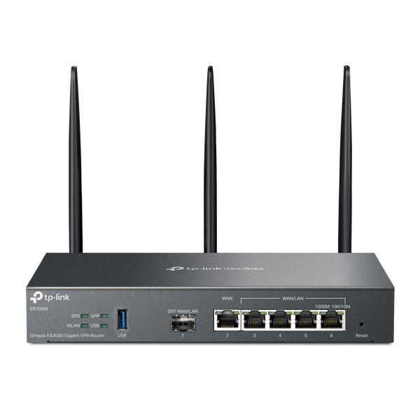 TP-LINK ER706W V1 - - enrutador inalámbrico - conmutador de 4 puertos