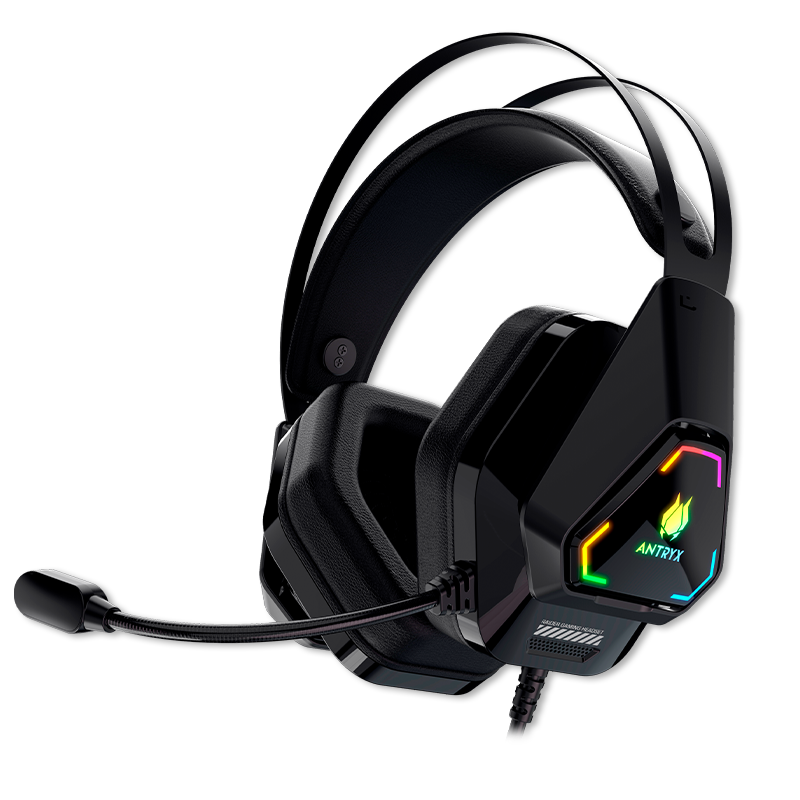 AURICULARES GAMER CON CABLE ESTÉREO CIRCUMAURALES MICRÓFONO INTEGRADO CANCELACIÓN DE RUIDO DISEÑO CÓMODO Y RESISTENTE