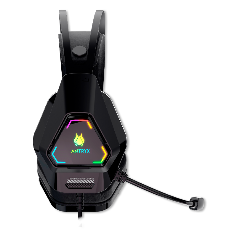 AURICULARES GAMER CON CABLE ESTÉREO CIRCUMAURALES MICRÓFONO INTEGRADO CANCELACIÓN DE RUIDO DISEÑO CÓMODO Y RESISTENTE