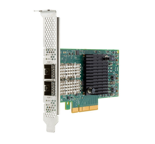 HPE Tarjeta de Red PCI Express Ethernet Broadcom BCM57414 Gen10 Plus, 2x Puertos SFP28, para HPE