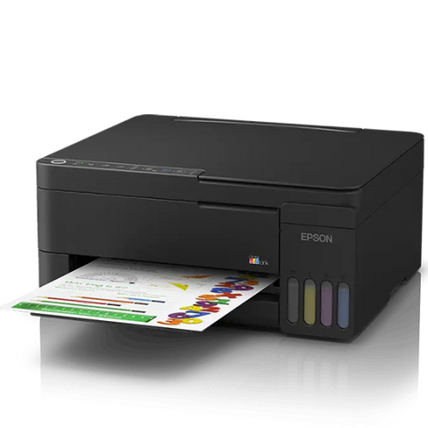 Impresora multifuncional Epson EcoTank L3350 Wi-Fi color negro