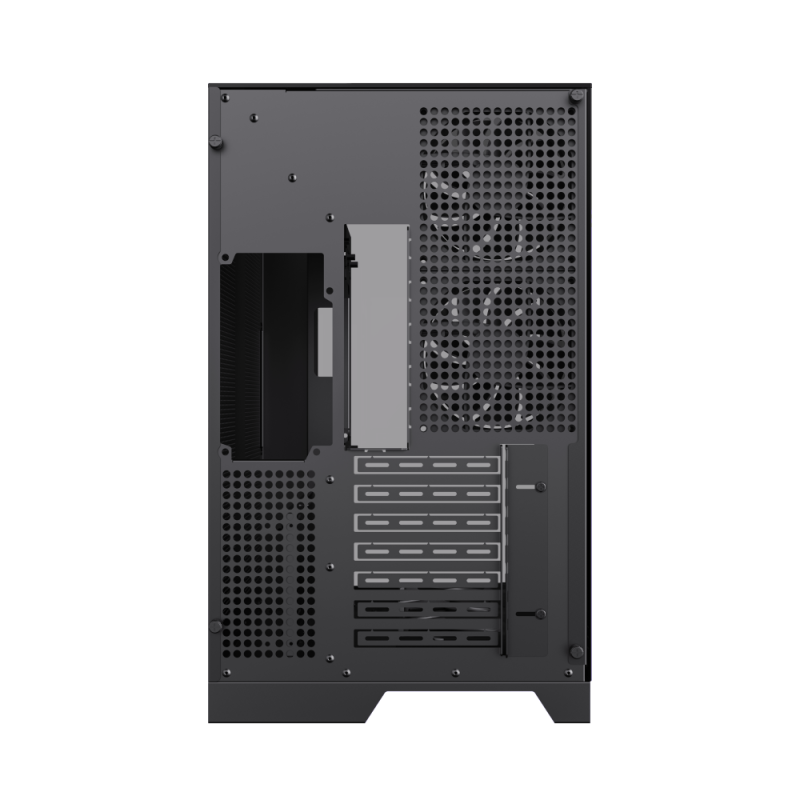 CASE ATX INFINITY PRO, sin Fuente, 1xUSB 3.0, Audio & Mic TRRS, 1xUSB-Tipo C, 5x120mm ARGB COOLER, Vidrio Templado Superior, Frontal y Lateral, Medidas: 418 x 272 x 454mm, 1x3.5HDD + 3x2.5SDD interno