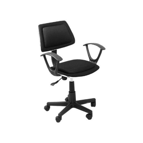 SILLA SECRETARY XTECH ROMA COLOR NEGRO ASIENTO Y RESPALDO ERGONÓMICO CÓDIGO AM160GEN48