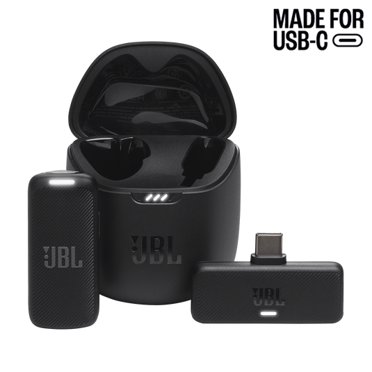 JBL QUANTUM STREAM - MICRÓFONO - INALÁMBRICO - NEGRO