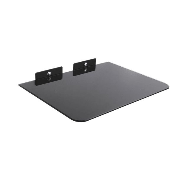 REPISA DE VIDRIO KDVD – SOPORTE DE PARED PARA EQUIPOS O DECORACIÓN, VIDRIO TEMPLADO DE 4 MM, DIMENSIONES 22×30 CM, CAPACIDAD 8 KG, DISEÑO ELEGANTE Y RESISTENTE, GARANTÍA 2 AÑOS