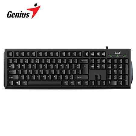 TECLADO GENIUS SMART KB-100, ALÁMBRICO, NEGRO (ESPAÑOL)