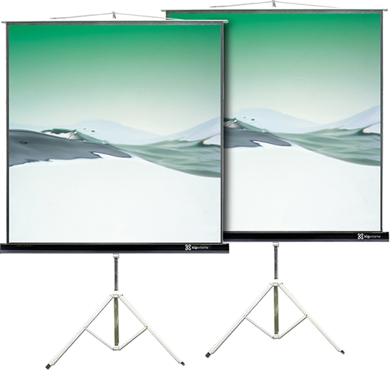 Ecran con trípode Klip Xtreme KPS-104 120 pulgada (2.40 x 1.80m)