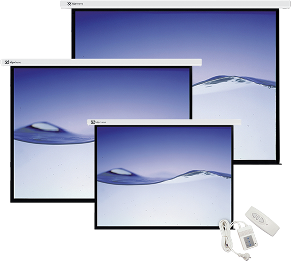 Klip Xtreme Pantalla de Proyección KPS-502, 100'', Blanco