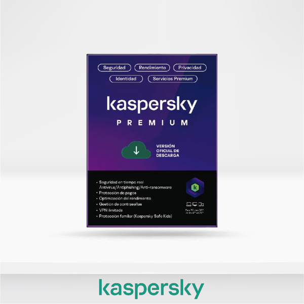 KASPERSKY PREMIUM + CUSTOMER SUPPORT LATAM 1 DVC 1 ACCOUNT KPM 2Y BS DNP