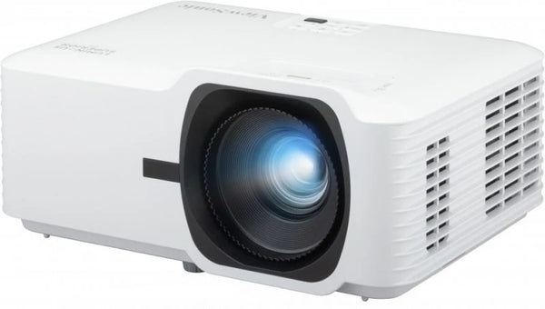 PROYECTOR VIEWSONIC LS740W 5000 LÚMENES WXGA, TECNOLOGÍA LÁSER, ZOOM ÓPTICO 1.3X, CORRECCIÓN H/V, AJUSTE DE 4 ESQUINAS, PROYECCIÓN 360° Y MODO RETRATO.