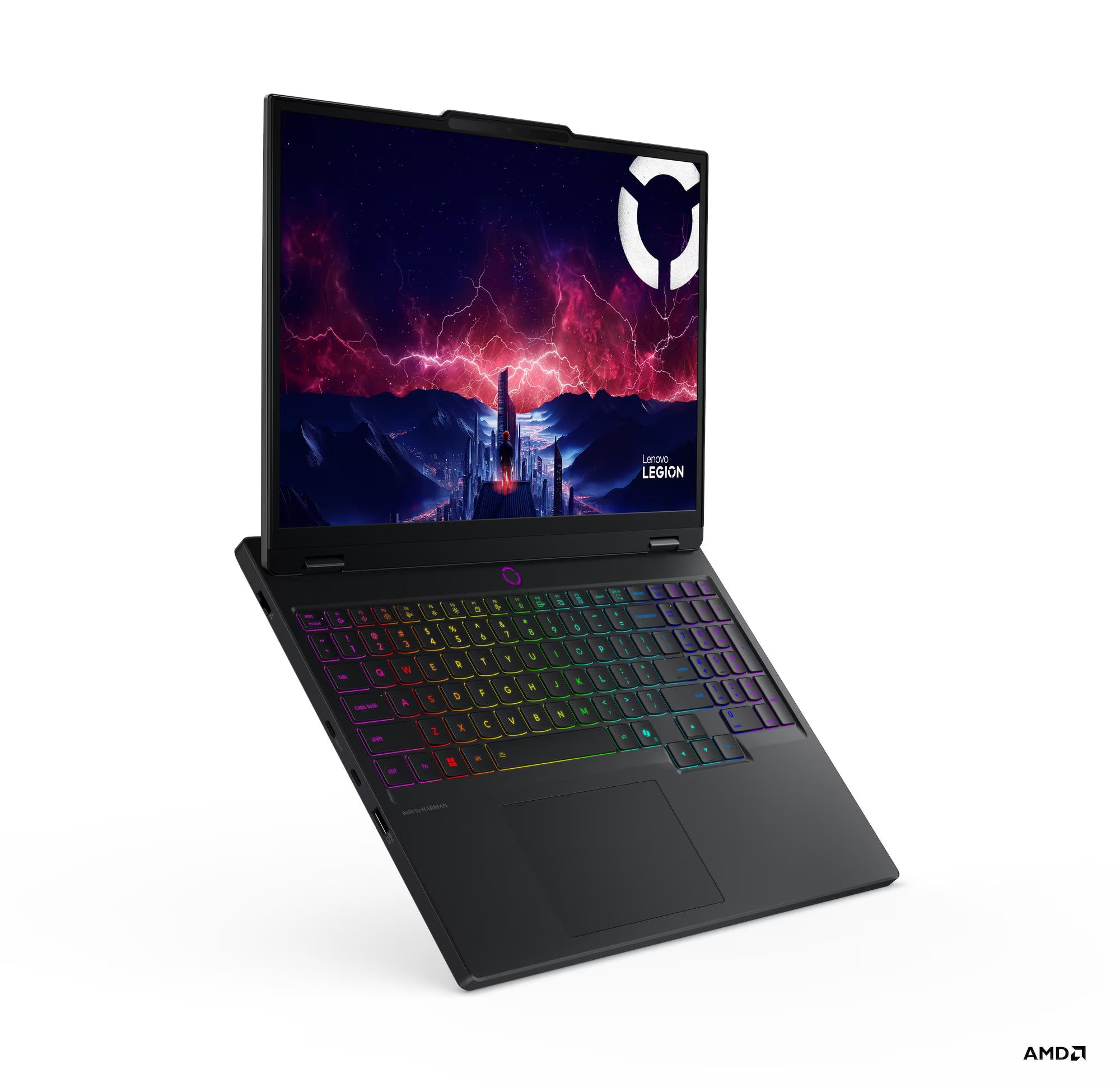 Laptop Gamer Lenovo Legion 5 15AKP10 - 15.1" OLED WQXGA 165Hz - AMD Ryzen AI 7 350 - NVIDIA RTX 5060 8GB GDDR7 - 16GB RAM DDR5 - 1TB SSD PCIe 4.0 - Wi-Fi 7 - 83F1002ULM