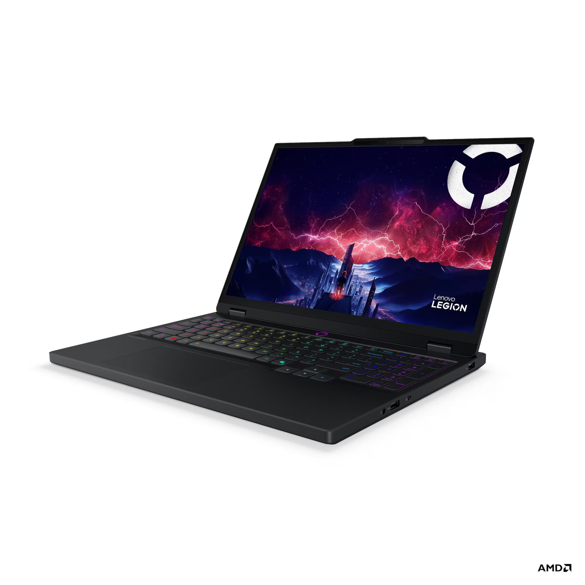 Laptop Gamer Lenovo Legion 5 15AKP10 - 15.1" OLED WQXGA 165Hz - AMD Ryzen AI 7 350 - NVIDIA RTX 5060 8GB GDDR7 - 16GB RAM DDR5 - 1TB SSD PCIe 4.0 - Wi-Fi 7 - 83F1002ULM