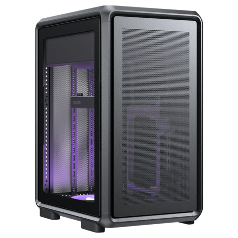 Gabinete Cooler Master MasterFrame 400 Mesh Black Micro-ATX