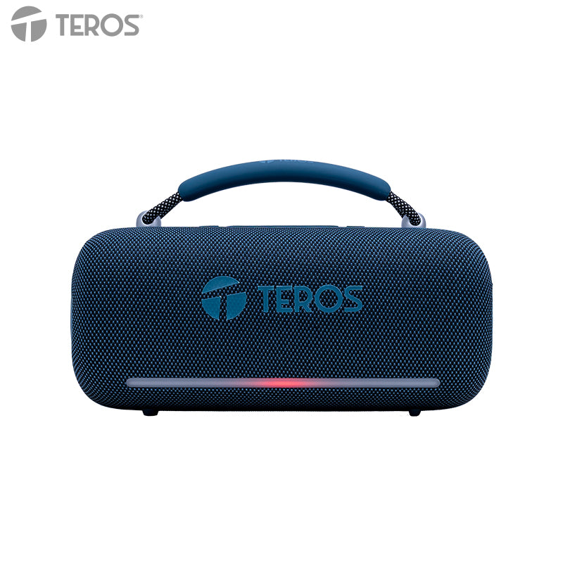 Parlante Inalámbrico Teros Vibe VB-6049BL, 60 W, Bluetooth 5.3, 4000 MAH, USB, Luces LED, azul – TEVP6049BL